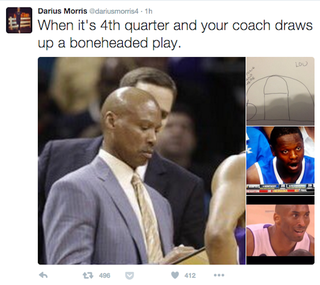 Illustration for article titled Former Laker Darius Morris Slams Byron Scott On Twitter, Says Account Was Hacked
